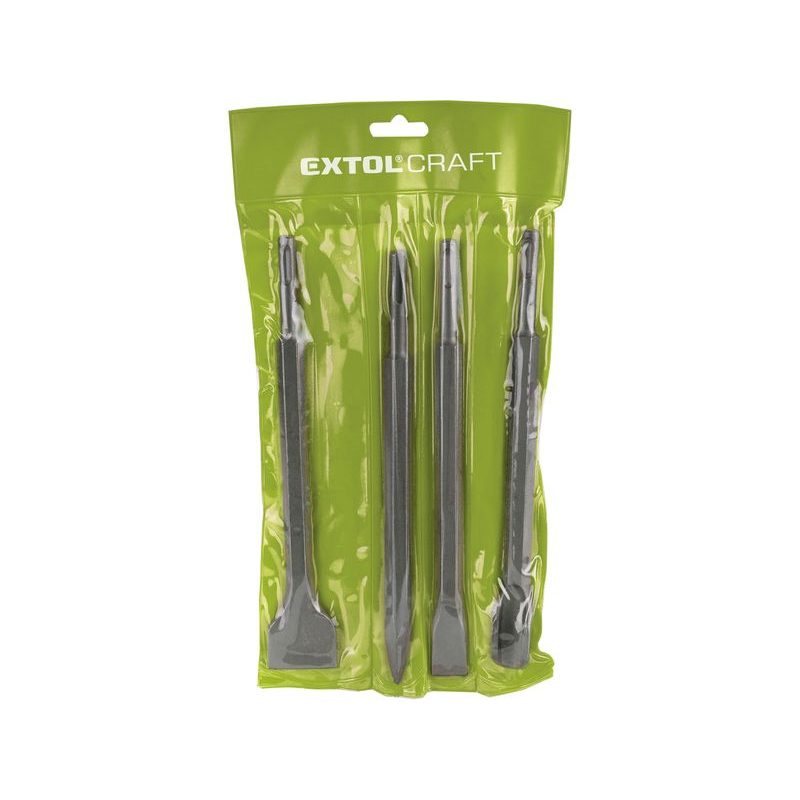 EXTOL CRAFT SEKÁČE SDS PLUS, SADA 4KS, 250MM, 23945 - SEKÁČE SDS PLUS - PŘÍSLUŠENSTVÍ MAKITA