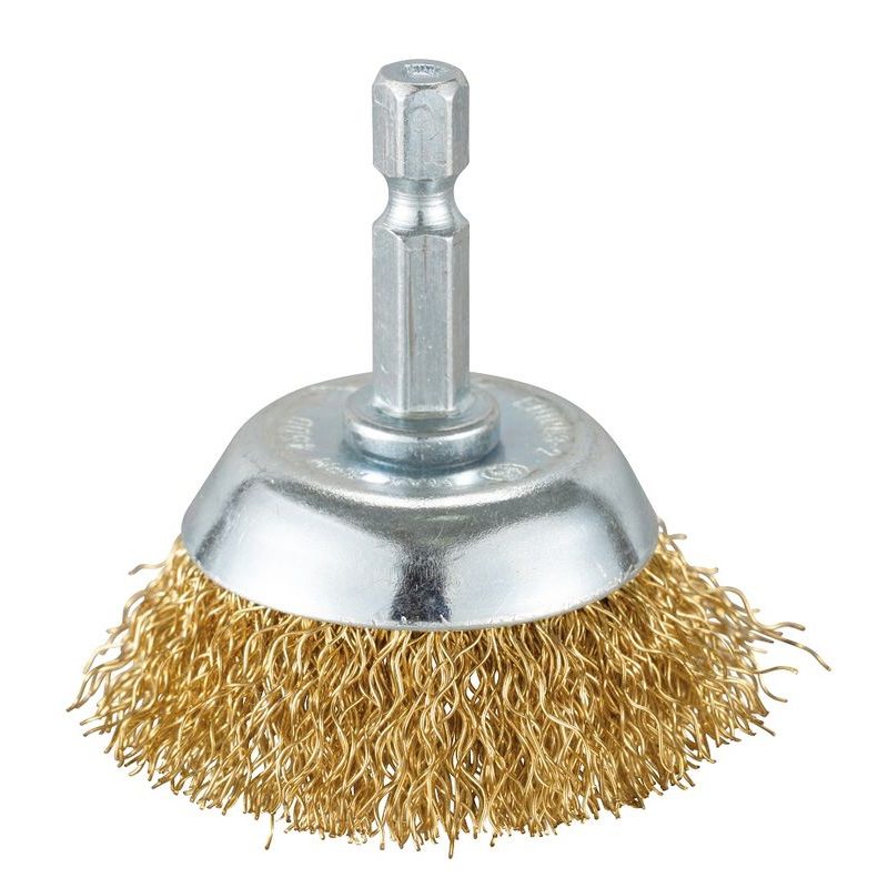 MAKITA D-73601 - MISKOVITÝ KARTÁČ POTAŽENÝ MOSAZÍ PR. 38 MM - MAKITA NÁHRADNÍ DÍLY