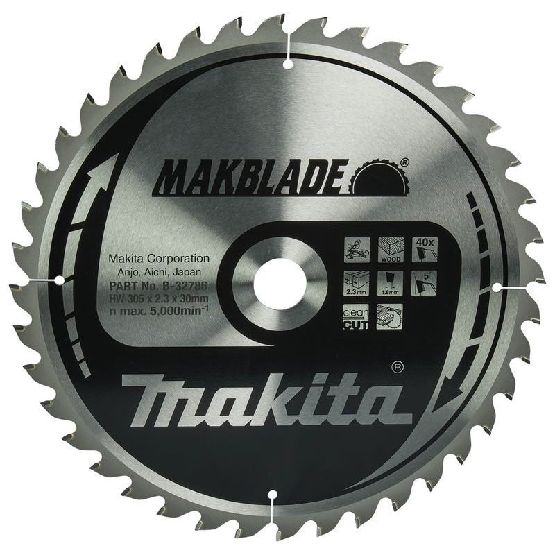MAKITA B-32786 - KOTOUČ PILOVÝ DŘEVO MAKBLADE 305X2.3X30MM 48Z = OLD B-08997 - MAKITA NÁHRADNÍ DÍLY