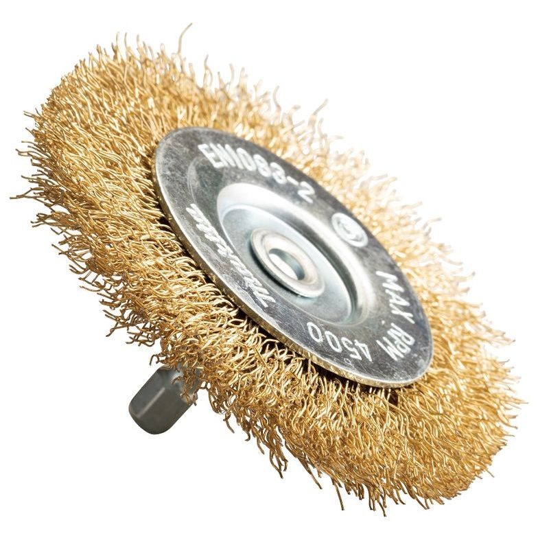 MAKITA D-73689 - KOTOUČOVÝ KARTÁČ POTAŽENÝ MOSAZÍ PR. 75 MM - MAKITA NÁHRADNÍ DÍLY