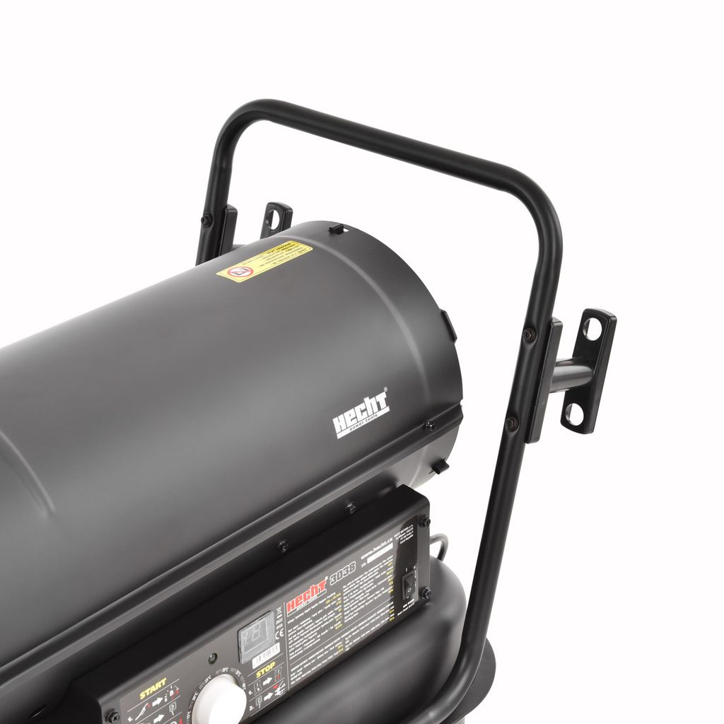 Hecht jardin 3038 Diesel canon a chaleur Chauffage a l'huile 37kW 50Hz 38L  Consommation 3,6L/h 26kg