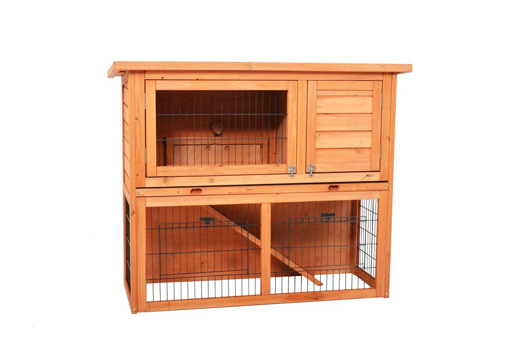 Rabbit cage with paddock - BUNNY - X-PETS - Rabbit Houses - Pet Supplies -  HECHT