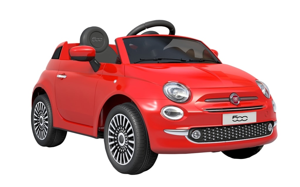 Accu car for kids - FIAT 500 RED - Accumulator - Vehicles, Children Toys -  HECHT