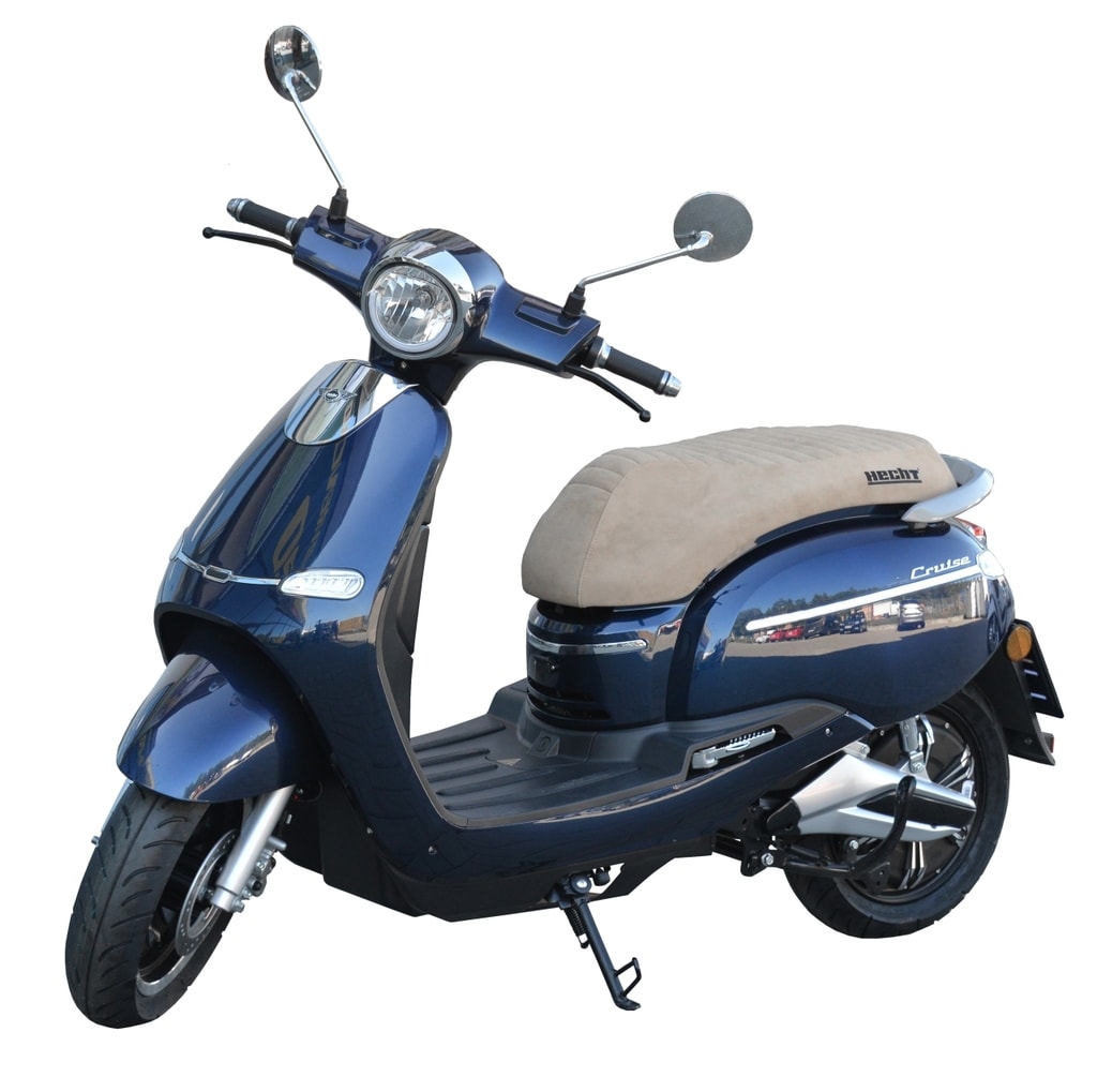 HECHT CITIS BLUE - retro look e-scooter - Electro scooters - Quad ATV,  buggy UTV - HECHT