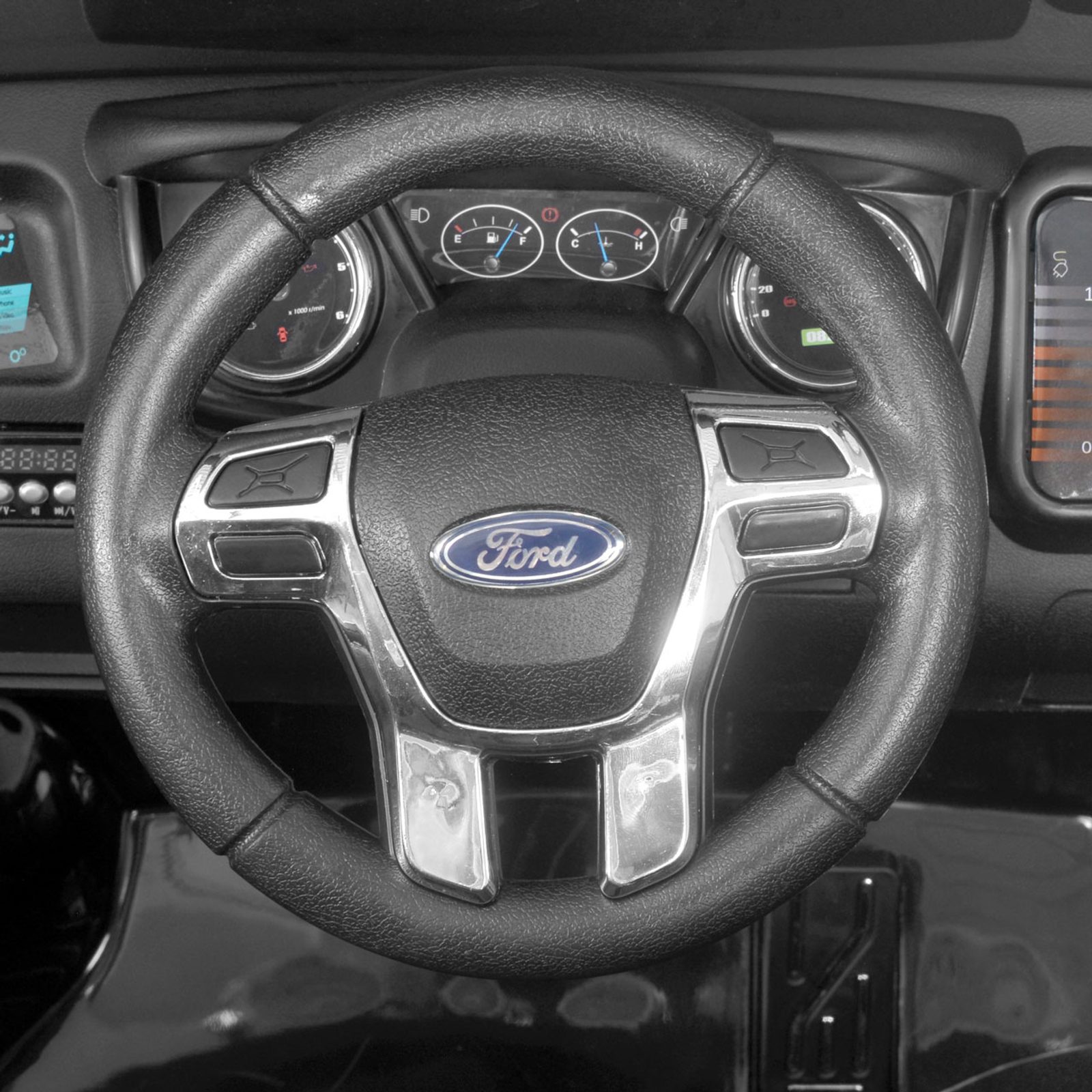 Accu car for kids - FORD RANGER - BLACK - Vehicles - Children Toys - HECHT