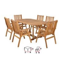 Set zahradního nábytku HECHT ROUNDED SET