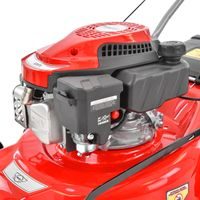 Petrol lawn mower with self propelled system - HECHT 546 SCW 5 in 1