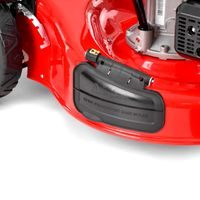 Petrol lawn mower with self propelled system - HECHT 551 XR 5 in 1