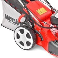 Petrol lawn mower with self propelled system - HECHT 5534 SWE 5 in 1