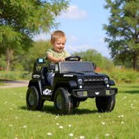 Children's cordless car - HECHT 56189 BLACK