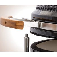 Ceramic charcoal garden grill - HECHT FERNO BLACK