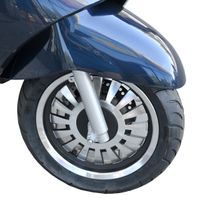 Retro look e-scooter - HECHT CITIS BLUE