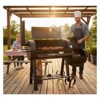 Charocal garden grill - HECHT SENTINEL MAX