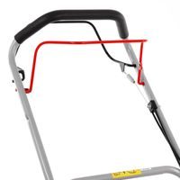 Petrol lawn mower with self propelled system - HECHT 541 SW