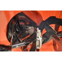 Pohled na bunkr frézy