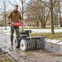 Petrol sweep machine - HECHT 8680 SE