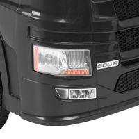 Children's Ride-On Car - HECHT SCANIA R SERIES BLACK