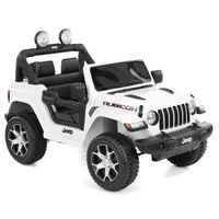 Accu car for kids - Jeep Wrangler Rubicon White