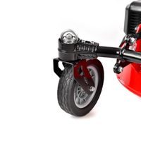 Petrol lawn mower with self propelled system - HECHT 551 XR 5 in 1