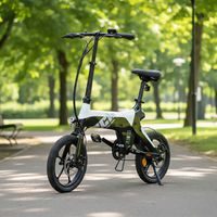Electric bike - HECHT COMPOS MINI BLACKWHITE