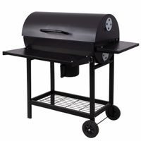 Charcoal garden grill - HECHT BARRELL