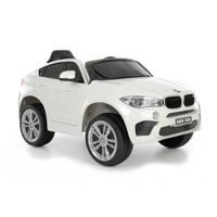 Accu car for kids - BMW X6 - WHITE