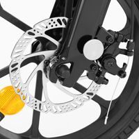 Electric bike - HECHT COMPOS MINI BLACKWHITE