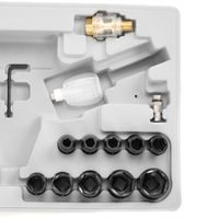 Pneumatic impact wrench set - HECHT 002075D