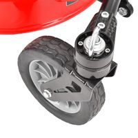 Petrol lawn mower with self propelled system - HECHT 546 XR 5 in 1