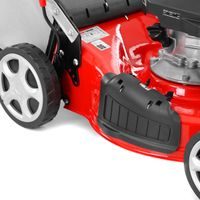 Petrol riding mower - HECHT 546 SCW 5 in 1