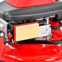 Petrol lawn mower with self propelled system - HECHT 551 XR 5 in 1