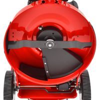 Petrol lawn mower with 4-speed self propelled system - HECHT 5563 SXE 5 in 1