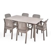 Garden furniture set - HECHT SAMANA SET BEIGE 6