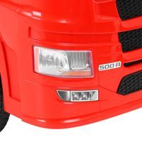 Children's Ride-On Car - HECHT SCANIA R SERIES RED