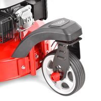 Petrol lawn mower with 4-speed self propelled system - HECHT 5563 SXE 5 in 1