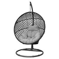 Garden Folding Rocking Chair HECHT VICKY BLACK