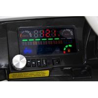 rádio s displejem, MP 3 přehrávač a ukazatel stavu akumulátoru