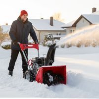 Petrol snow blower - HECHT 9555