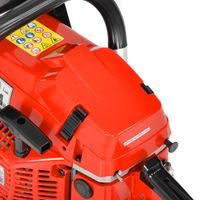 Petrol chainsaw with box - HECHT 50 BOX