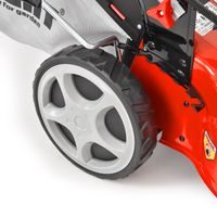 Petrol lawn mower with self propelled system - HECHT 551 SXE 5 in 1