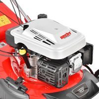 Petrol lawn mower with self propelled system - HECHT 5534 SX 5 in 1