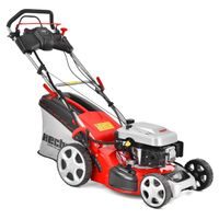 Petrol lawn mower with self propelled system - HECHT 548 SWE 5 in 1