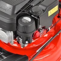 Petrol lawn mower with self propelled system - HECHT 547 SWR 5 in 1
