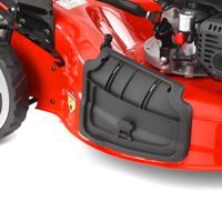 Petrol lawn mower with self propelled system - HECHT 554 SXE 5 in 1
