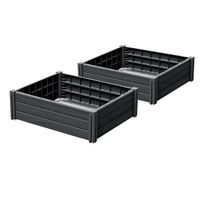 Plastic Raised Garden Bed 76x62x46cm