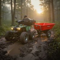 Battery-Powered Quad Bike - HECHT 56199 ARMY