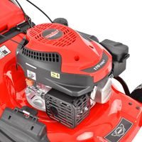 Petrol lawn mower with self propelled system - HECHT 550 SW