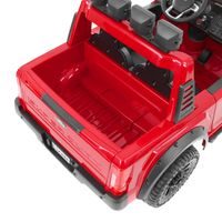 Children's cordless car - FORD F450 RED