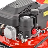 Petrol lawn mower with self propelled system - HECHT 547 SXW