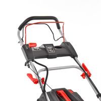 Petrol lawn mower with self propelled system - HECHT 551 SXE 5 in 1